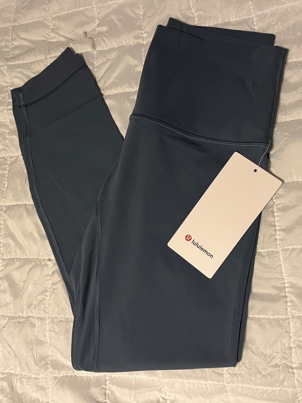 lululemon Align No Line HR 25” Leggings Steel Blue